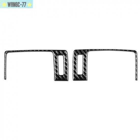 Carbon Fiber Car Air Vent Outlet Cover Trim For 2014-2017 Honda Accord New