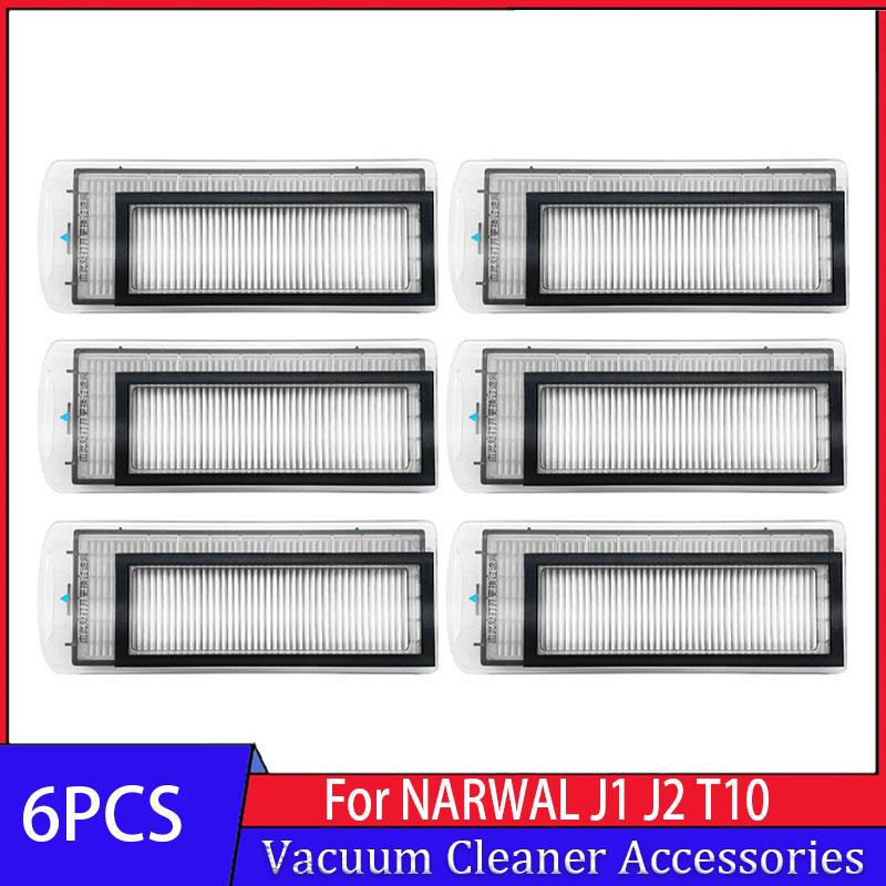 Vacuum Cleaner Robot Filter Replacement Sweeper Filters Screen Vacuum Filter Element Replacement for NARWAL J1 J2 T10