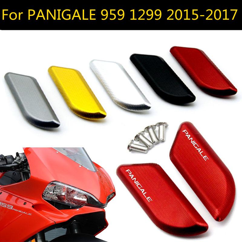 

Suitable for Ducati PANIGALE 959 1299 2015-2017 Motorcycle Rearview Mirror Base Windshield Drive Eliminator Mirror Hole
