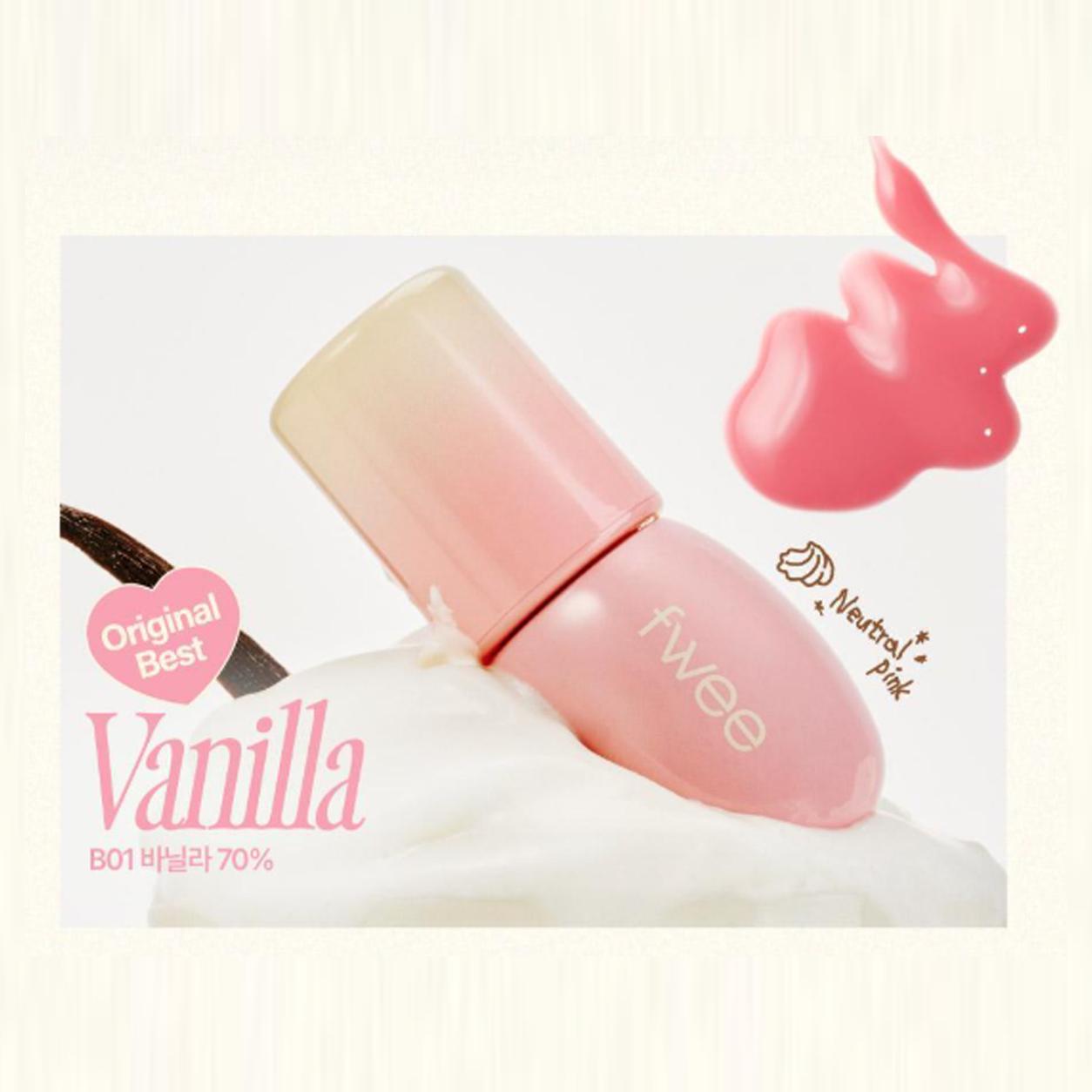 [Limited] Vanilla Edition Gloss & Contour Duo | 3D Voluming Gloss + Easy Shaping Stick BEST [Vanilla 70%] + Vanilla Lettering