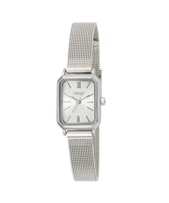 [SIARGO] SIARGO Sage Collectie Dames Vierkant Zilveren Polshorloge SG-001S-S