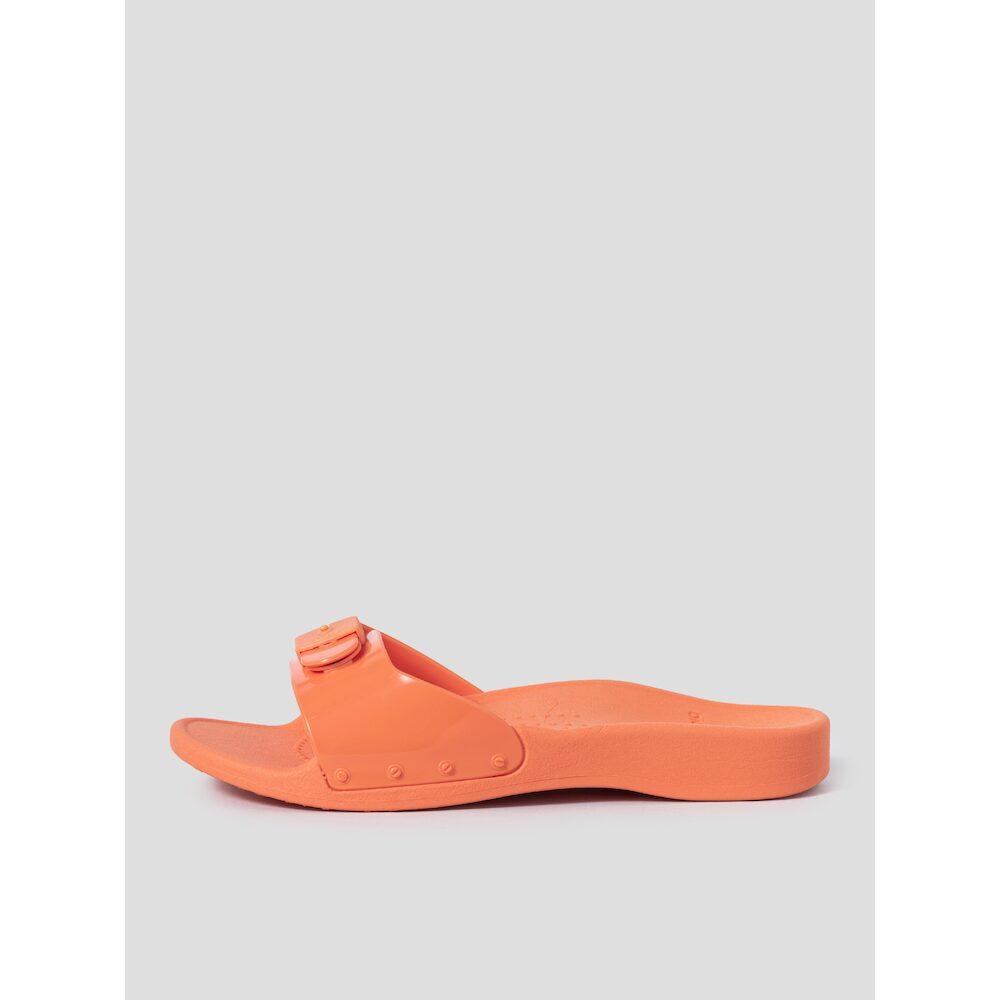 Scholl (Women) Pvc One-Strap Sandals Orange (Hh44K2A138)