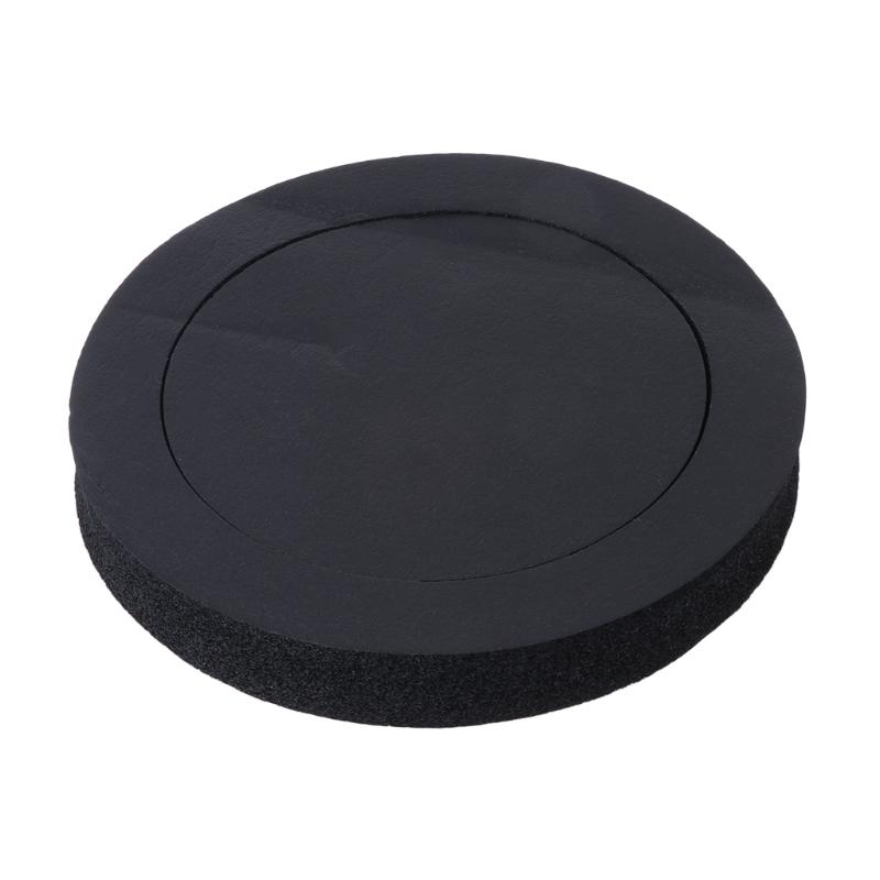6.5inch Pad Cotton Car Speaker Ring Sound Insulation Accessories Audio Soundproof Door Trim Self Adhesive Insulation Rin