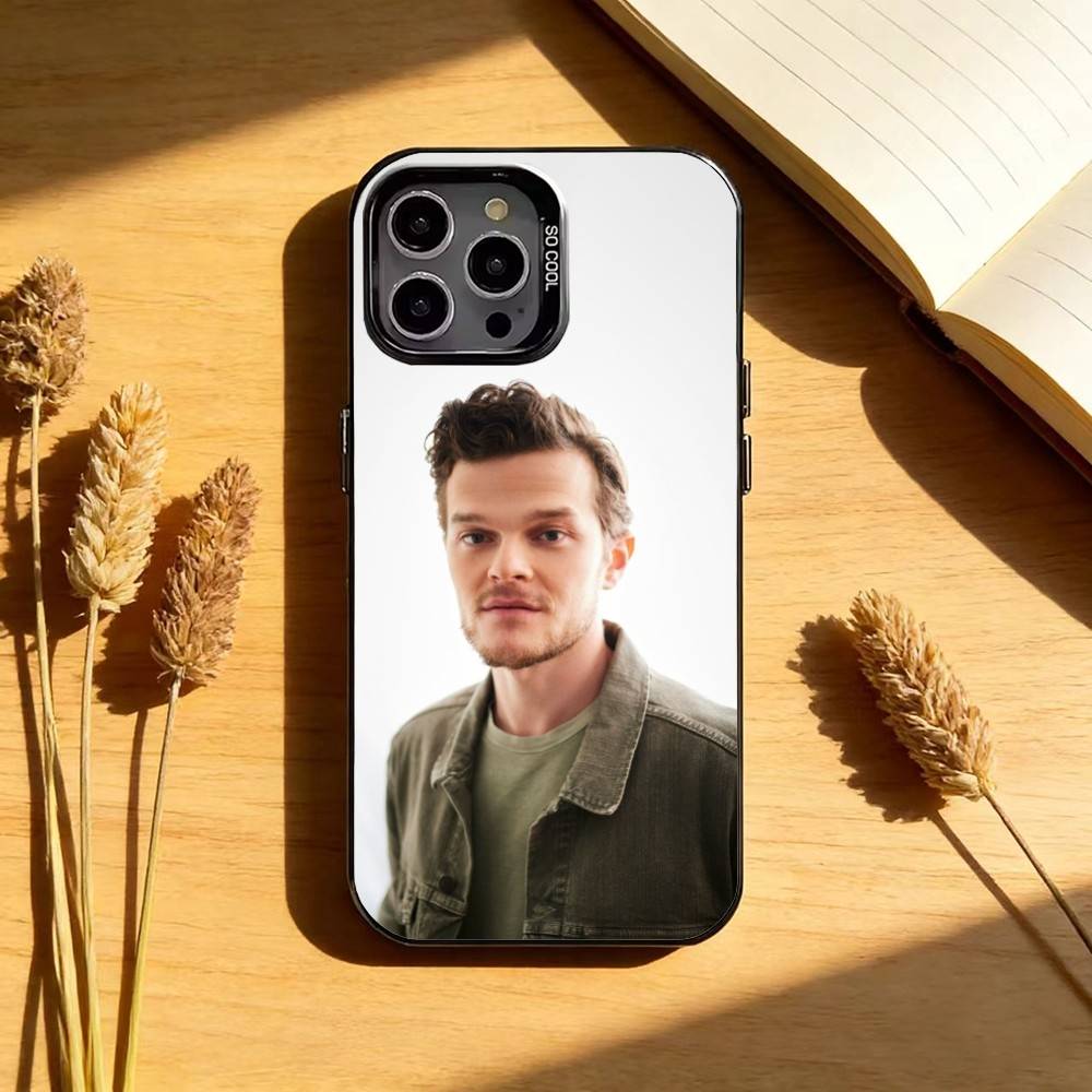 R-Robert COOL A-Aramayo Phone Case For iPhone17,16,15,14,13,12,11 Plus,Pro Max Black Candy silver phone case