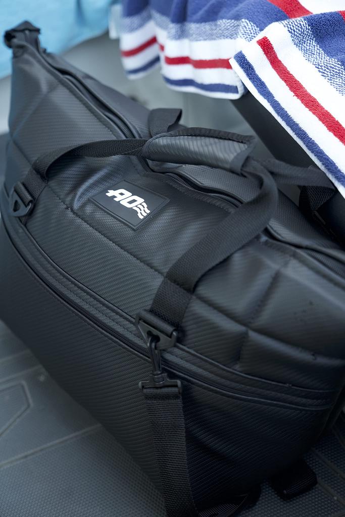 AO Coolers 12-Pack Carbon Soft Cooler, Silver, 11L, Stain-Resistant, Lightweight, Insulated Cooler BoxCold Bag for Outdoor Activities, Camping,