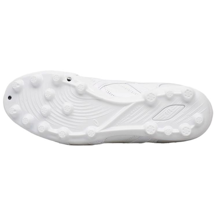 Asics C3 Άνετη Εφαρμογή Απορρόφηση Κραδασμών Αντιολισθητικά Ανθεκτικά στην Φθορά Παπούτσια Ποδοσφαίρου Ανδρικά Παπούτσια Ποδοσφαίρου Λευκά 1103A121-101