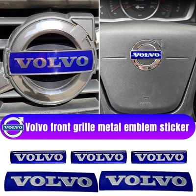 For C30 S80 XC90 S60 XC60 S80L S40 Accessories Front Grille Front Grille Labeling Flag Wordmark Logo In Front of the Net