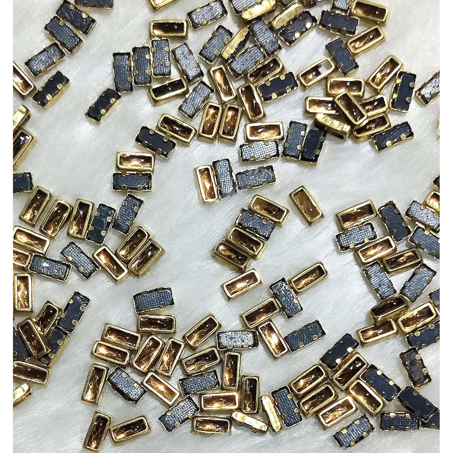 @ Rectangle Shape Stone For Embroidery Craft And Jewelry Making j635 Zr561-60%Off