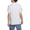 adidas Polo Shirts Men's White Polo Collar Moderate Straight Fit IC9312