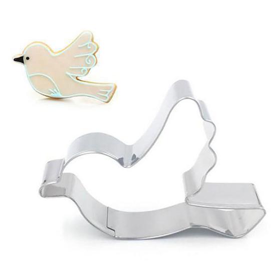 Bird Shape Stainless Steel Cookies Cutter Chocolate Biscuits Mold Baking Tool