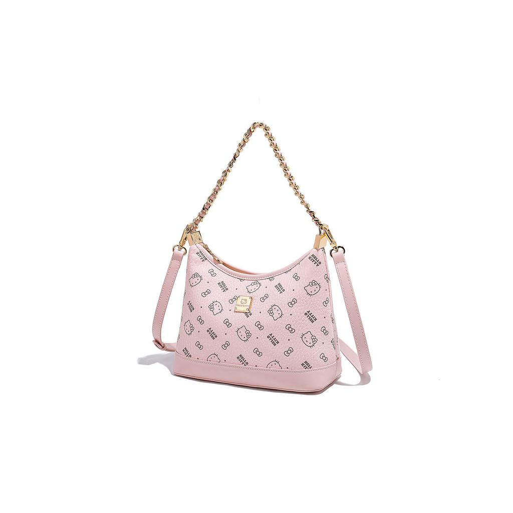 New Sanrio Hello Kitty PU Portable Crossbody Bag, Shoulder Bag Women's Pink/Brown/Milk Tea SHHF41588