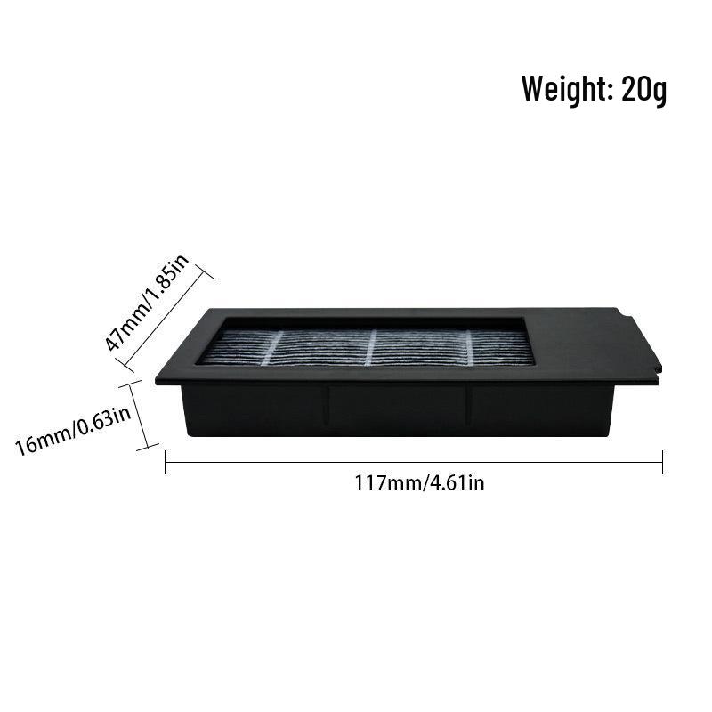 Ecovacs X2S Robot Vacuum Replacement Kit: Filters, Mop, Roller Brush, Dust Bag for X3Pro.