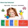 Colorful Concave Finger Paint Inkpad for DIY Parent-Child Art & Journaling