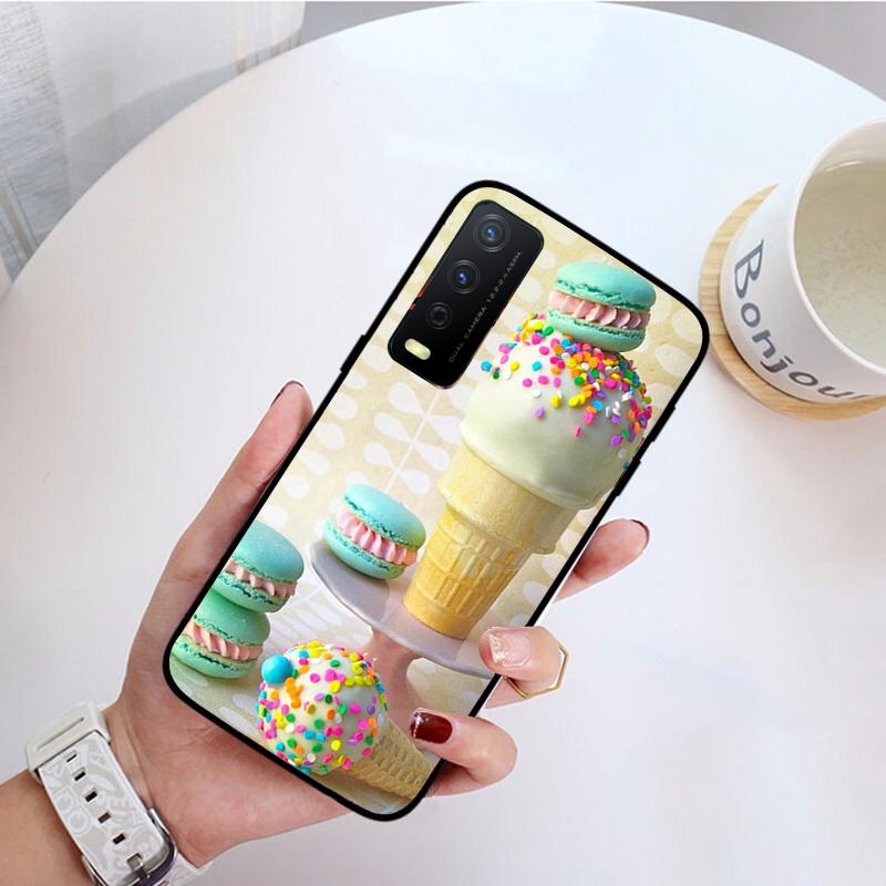 Macaron Handyhülle für VIVO Y31 Y21S Y21 Y15S Y53S Y11S Y12 V21 V21E Y20 Y70 1907 V17Neo Y21S Y33S Y72