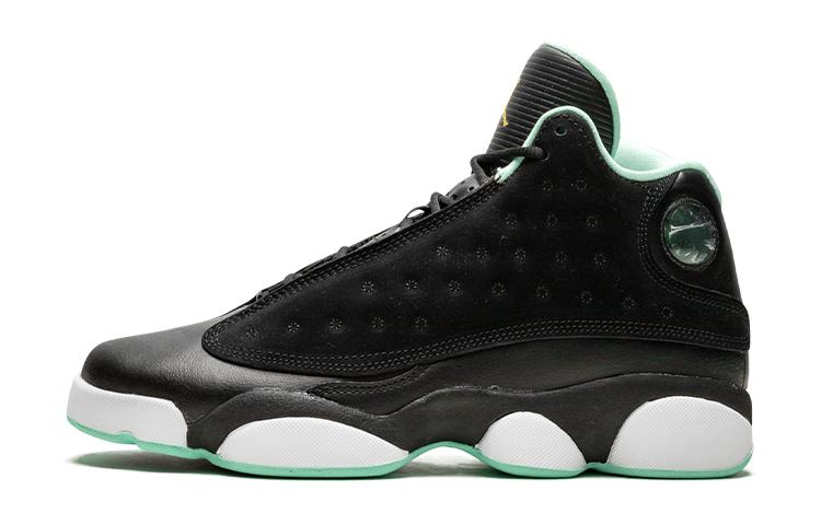 Jordan 13 Retro Black Mint Foam GS 439358-015 36