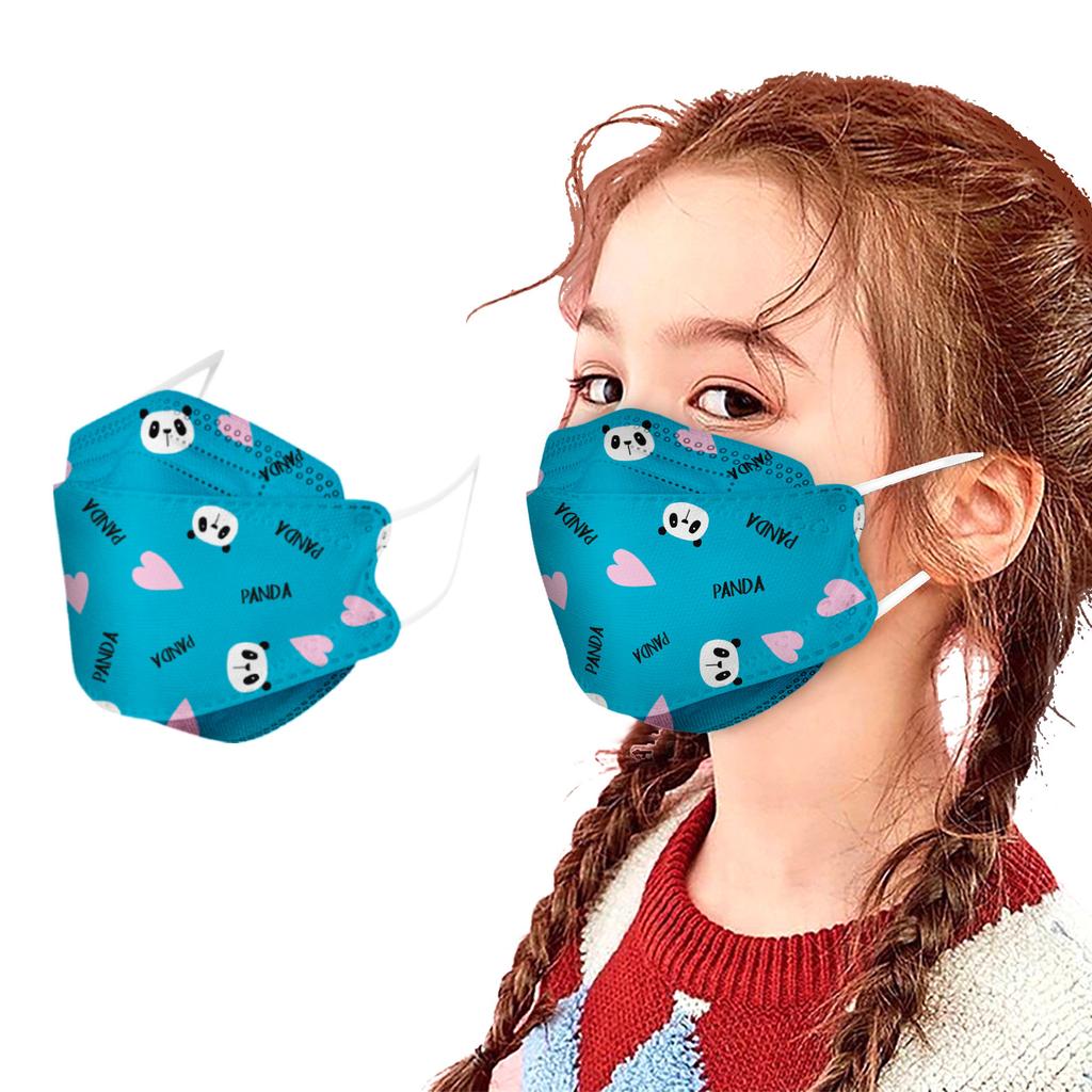 50PC Children's Fruit  Series Printed Face Mask Daily Protective Breathable Face Mask