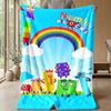 Coperta Morbida in Flanella Numberblocks, Coperta Calda e Confortevole per Camera da Letto, Divano, Uso Domestico