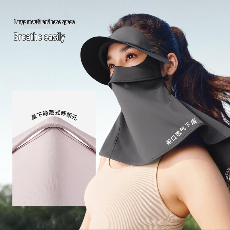 Beneunder Brimmed Full-Protection Sun Face Mask