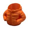 Fun Down Jacket Shape 3D Printed Plastic Pen Storage Holder Materials Box for Reducing Clutter Home Office Decors