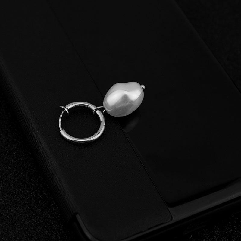 

Серьги-клипсы в форме звезды с жемчугом для всех, без прокола