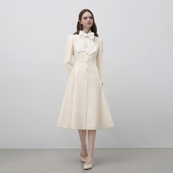 Ribbon Tie Flare Dress ITQ2YOP910 Elegant Summer Dress