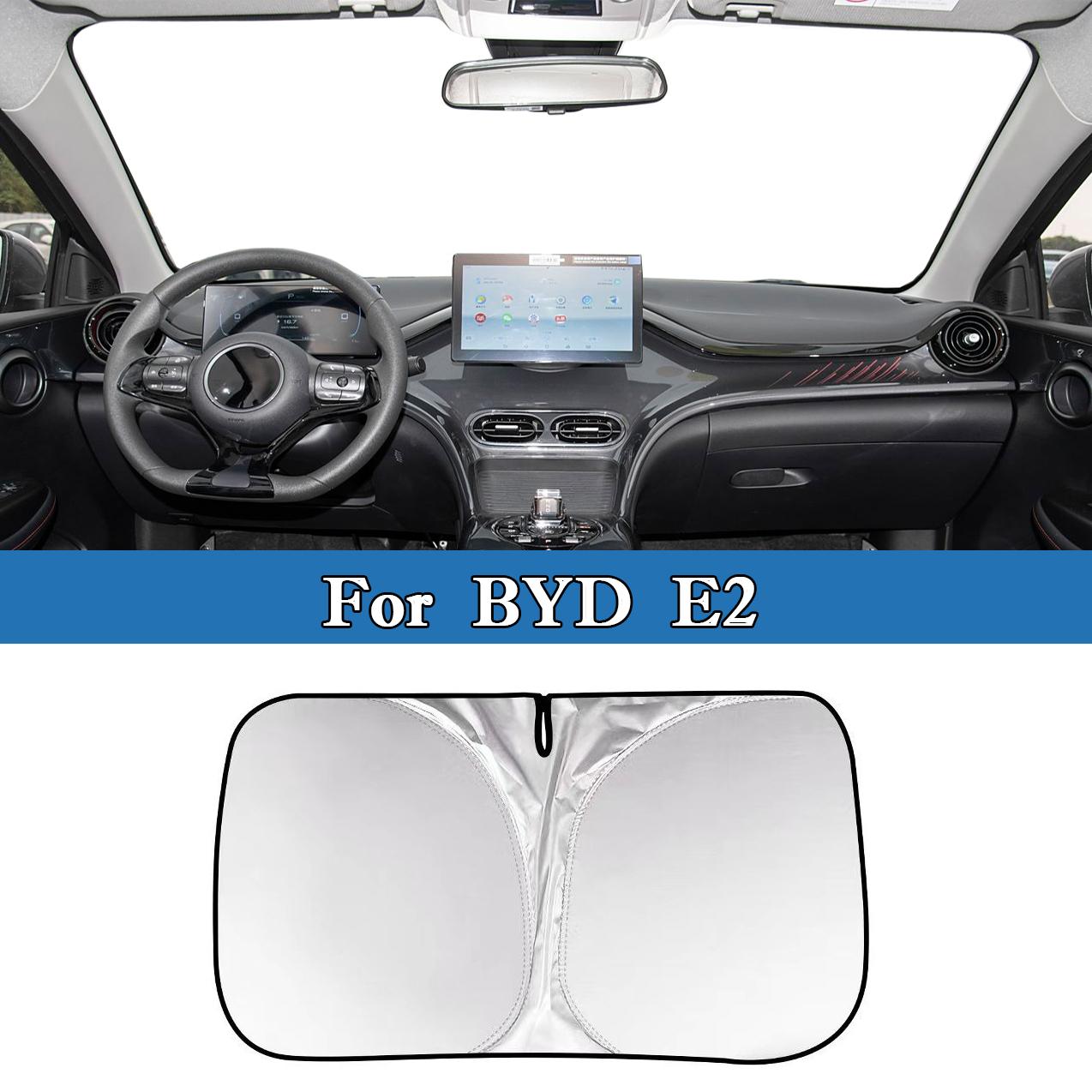 

For BYD Song Han Yuan Tang Qin KING Seagull Dolphin Car Windshield Sunshade Cover Front Windo Interior Accessories UV Protection