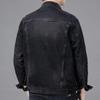 Men's Trendy 2021 Slim Fit Denim Jacket with Fleece Lining