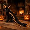 Vtipné kostýmy zvířat na cosplay Stonožka Kočičí kostým Halloweenský outfit pro mazlíčka Plyšová segmentovaná postava s svátečními doplňky Nastavitelné popruhy