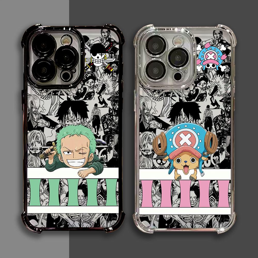 Cool Anime Luffys Zoro Plating Phone Case For Xiaomi 15T 15 14 13 Poco M7 F7 F4 F5 X7 X6 X5 X3 Pro Ultra 4G 5G Anti Fall Airbag