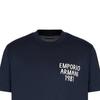 EMPORIO ARMANI SS24 T Shirt Unisex Marine Blue 3D1TA2-1JUVZ-09R4