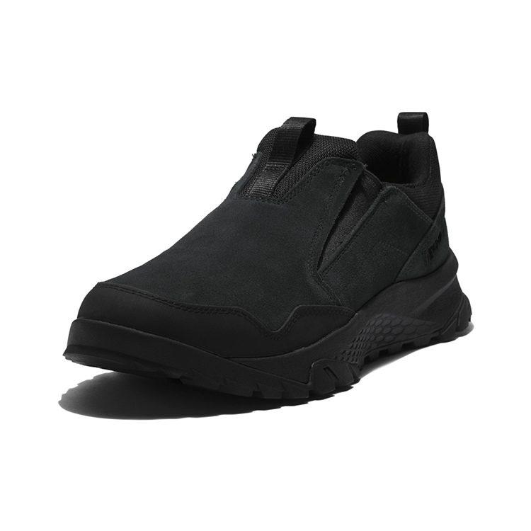 Timberland Lincoln Peak Leather Abrasion Resistant Low Top Casual Shoes Men's Black A2M4Y015