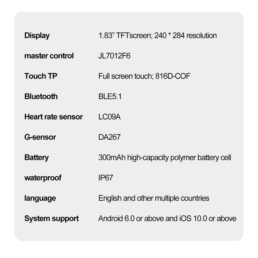 ZW36 Smart Watch Bluetooth-Anruf Herren Gesundheitsüberwachung IP68 wasserdicht Sportmodus Smartwatch