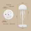 Jellyfish Night Light Cute Room Decor 3d Decoration Hanging Lights Atmosphere Bedroom Cartoon Creative Bedside Artificial Indoor