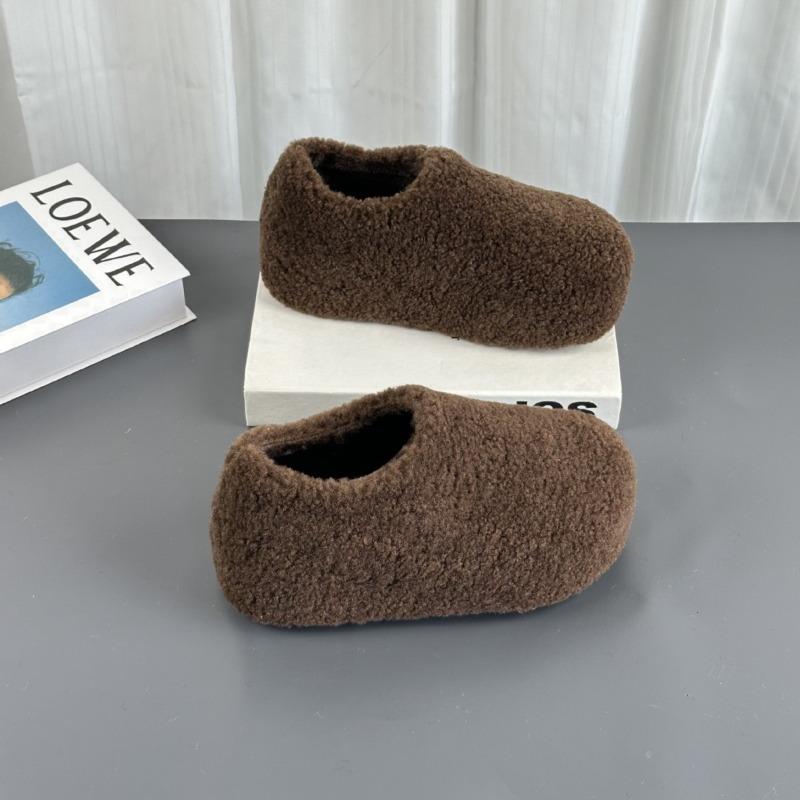 Inner height all-inclusive wool shoes women's winter new trend bear claw cotton shoes with fleece thickened warm snow boots