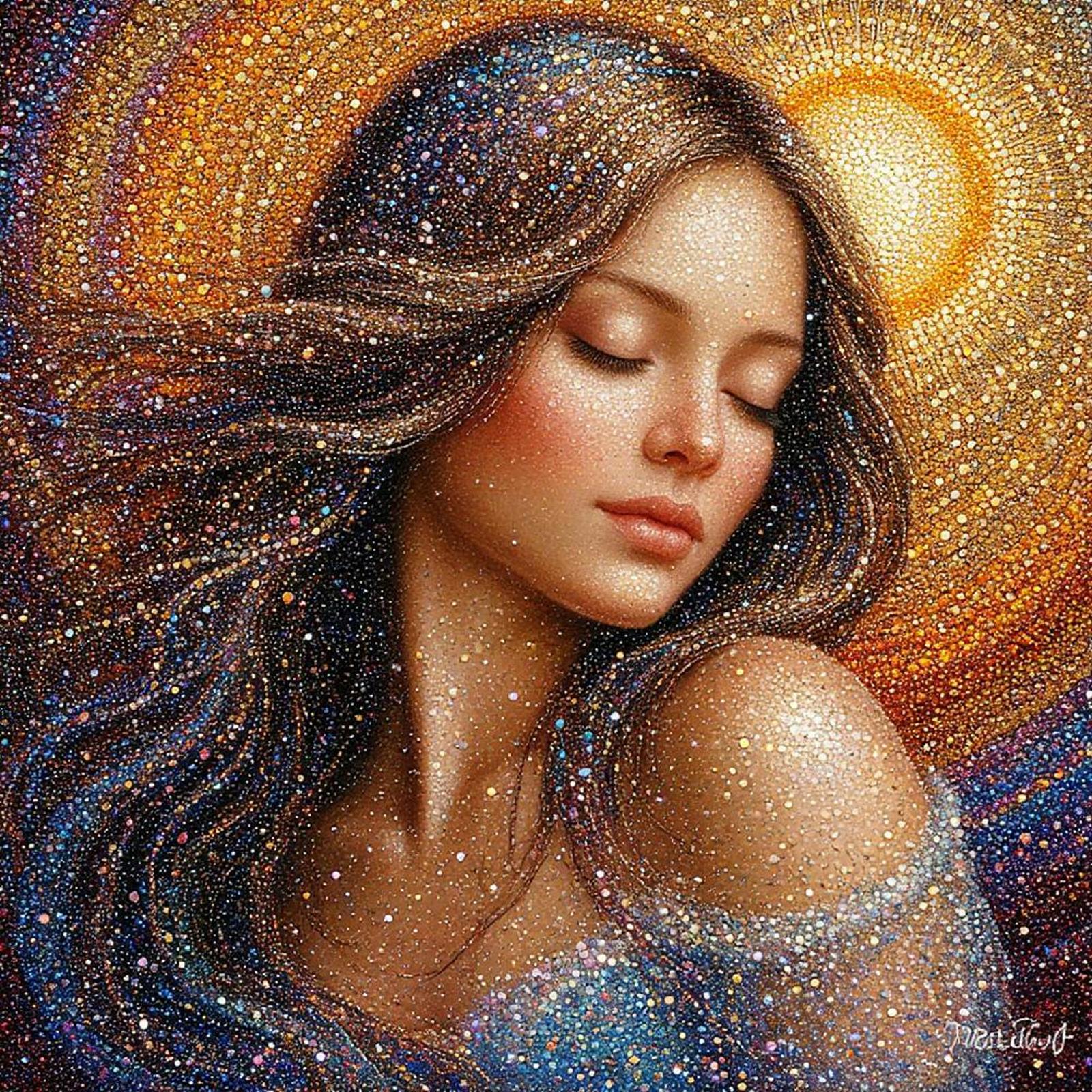 Красивый 5D DIY набор для алмазной живописи с полным сверлением (круглые стразы) для украшения стен дома