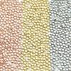 6mm 100~400pcs Star Shape CCB Beaded Gold Silver Plated Loose Beads For Jewelry Making DIY Necklace Bracelets Accessories