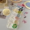 Ice Cream Boat Socks ~ Sweet And Cute Heel Socks Simple Candy Color Breathable Sweat-Absorbing Invisible Socks