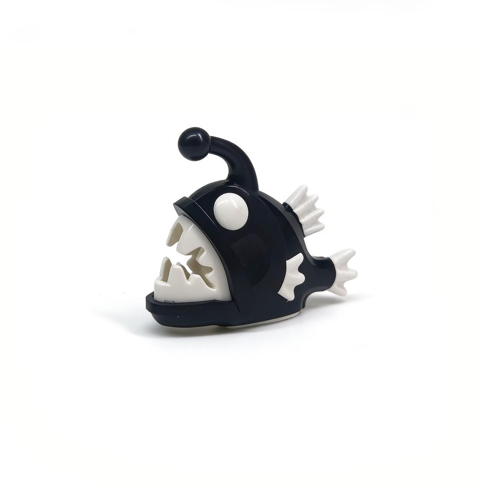 DIY-Teile mit Tierdruck: Ziege, Möwe, Pinguin, Fisch, Schaf - Kompatibel mit MOC Bausteinspielzeug