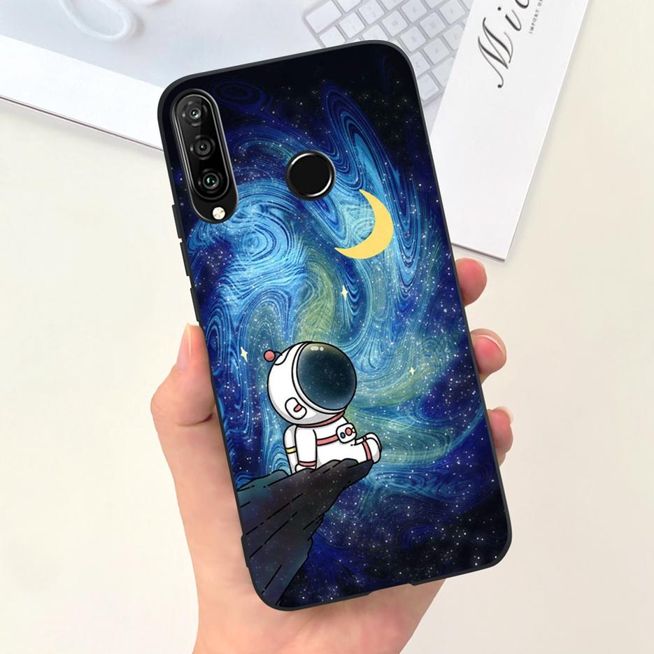 For Huawei P30 Lite Case Cute Dinosaur Cartoon Cover Soft TPU Phone Case For Huawei P30 Pro P 30 Lite P30Lite Shell Fundas Coque