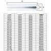 Silver Anodized M3 Aluminum Alloy Threaded Standoff Column for Instrument Panel Support