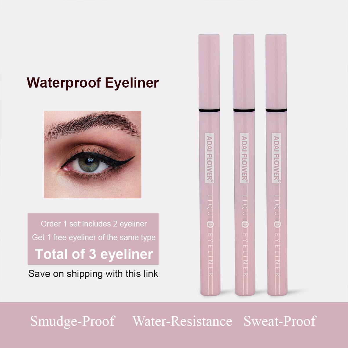 

Водостойкая подводка для глаз. Не размазывается, не оставляет следов, цвет стойкий. Купите 2, получите 1 бесплатно. Светло-розовый. светло-розовый