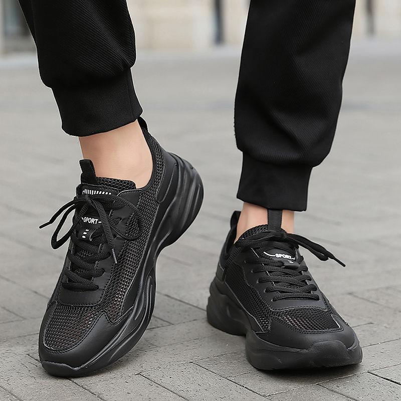 Fashion Running Men's Casual Sneakers Gray Tennis Deals Shoe in Promotion Unisex Walking Spring and Autumn Outdoor Gym Male Sports Shoes