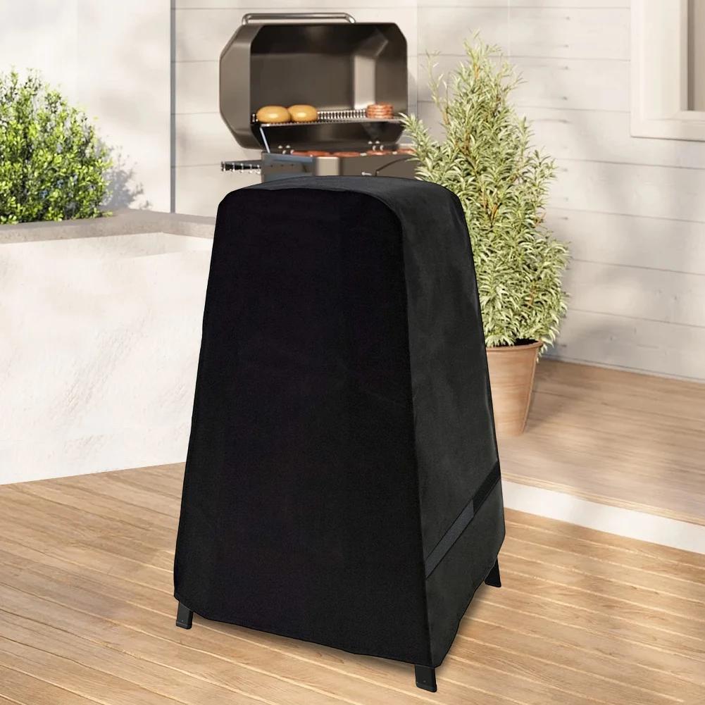 Outdoor Use Patio Protection Black Pizza Oven Cover Weatherproof Outdoor Pizza Oven Shield Outdoor Pizza Oven Cover