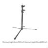 Photography Light Stand Professional Folding Low Angle Lighting Tripod for Softbox