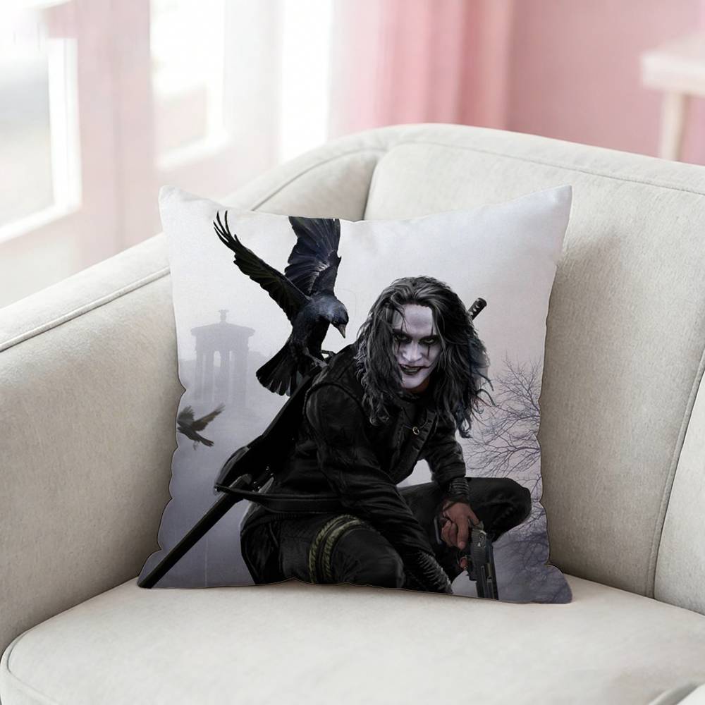 Thriller TTHE CCROWS Pillow Case Pattern Printed Pillowcase For Living Room Sofa Cushion Cover