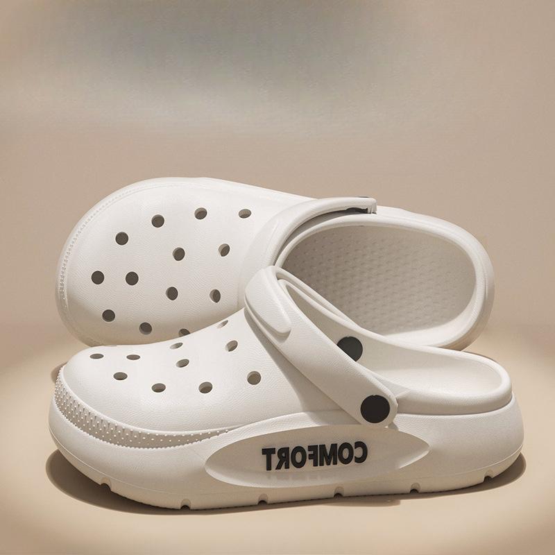 

Верхняя одежда Толстоподошвенные пляжные шлепанцы и Нескользящая обувь Fits 35-36 белый