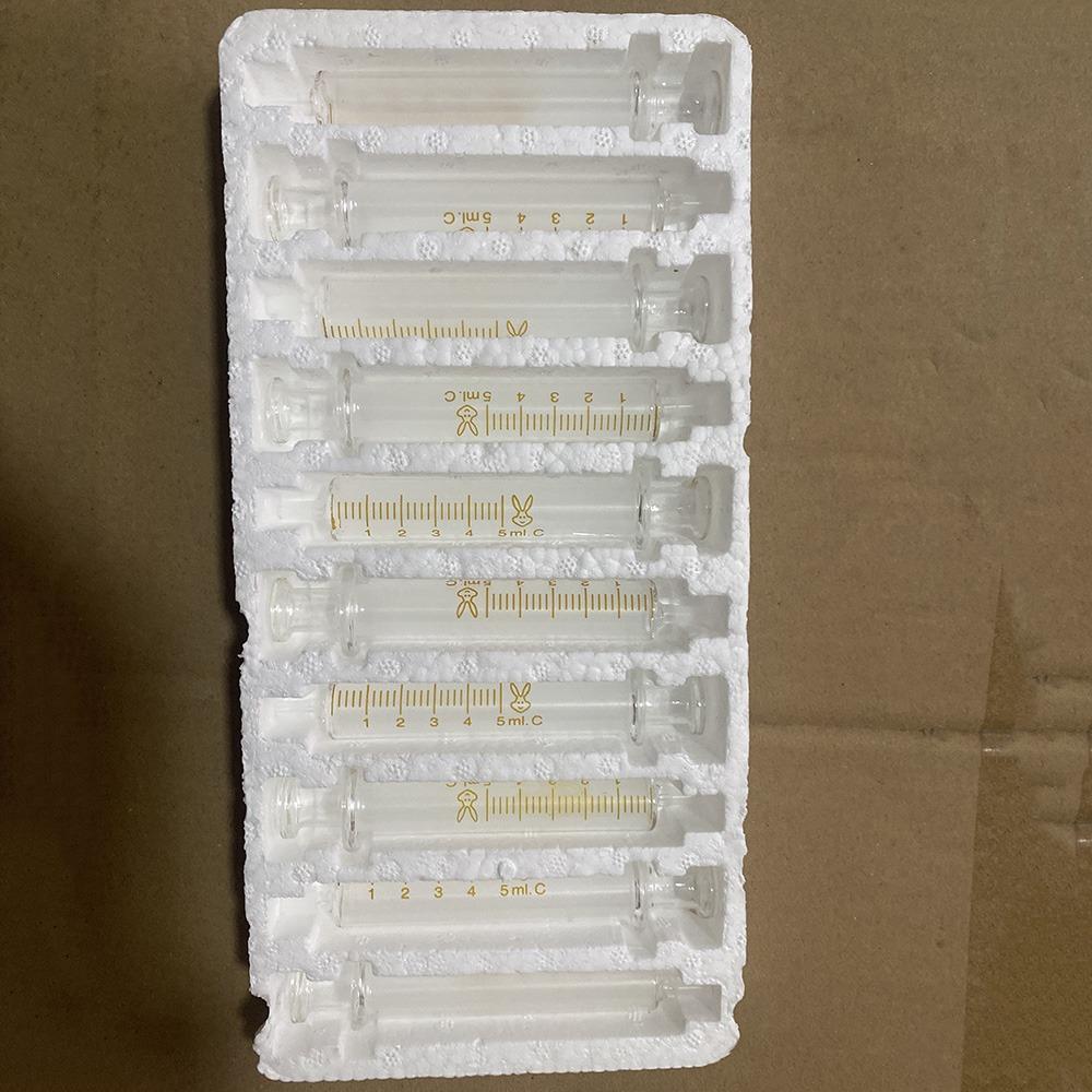 10PCS Glass Syringes for Liquid 1ML 5ML 10ML Transparent Measuring Syringe Tools Metal Needle Oil Soldering Flux Syringe Tool