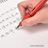 Replaceable Calligraphy Fountain Pen Cartridges, 3.4mm, Posture Correction, Blue/Black/Red Ink