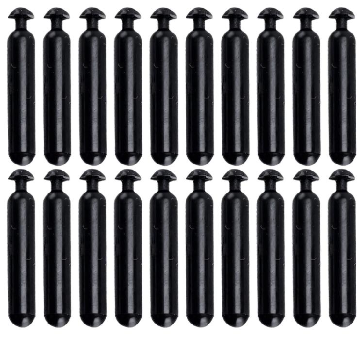 Plastic Sound Rattles Steel Beads Lure Jig Rattle Insert Tube for Soft Lure Baits Making Accessories