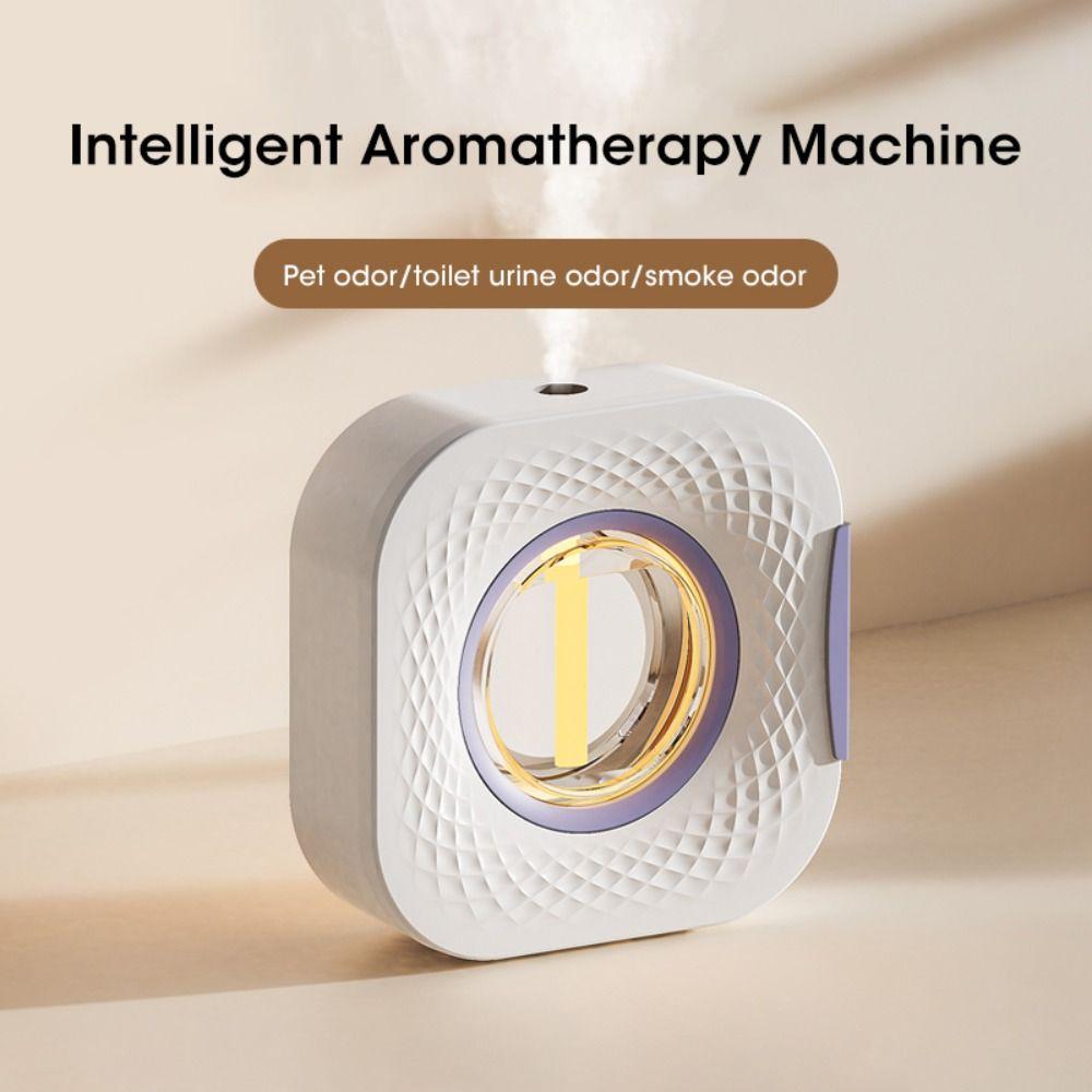 Digital Display Aroma Air Diffuser Rechargeable Automatic Scent Air Purifier Car Use
